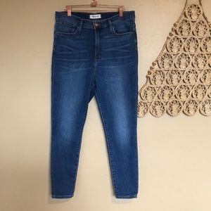Madewell 11" High-Rise Roadtripper Jeans, Size P31